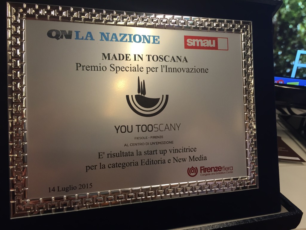 Il Premio per l’Innovazione alla Smau Firenze 2015